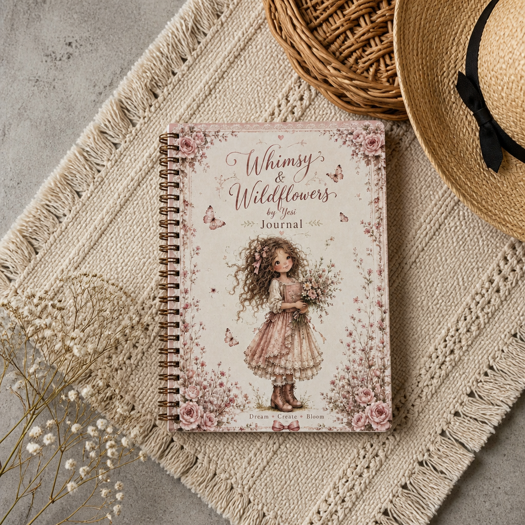 Whimsy & Wildflowers Journal by Yesi