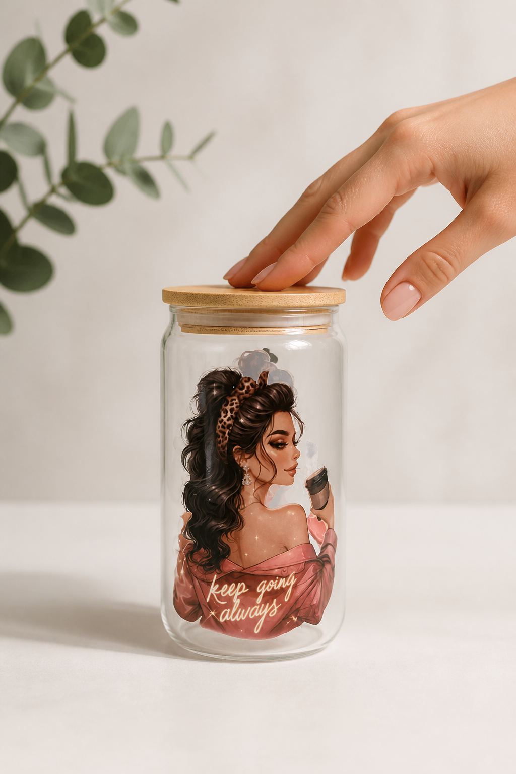 Glass Can Cup - Empowerment Series