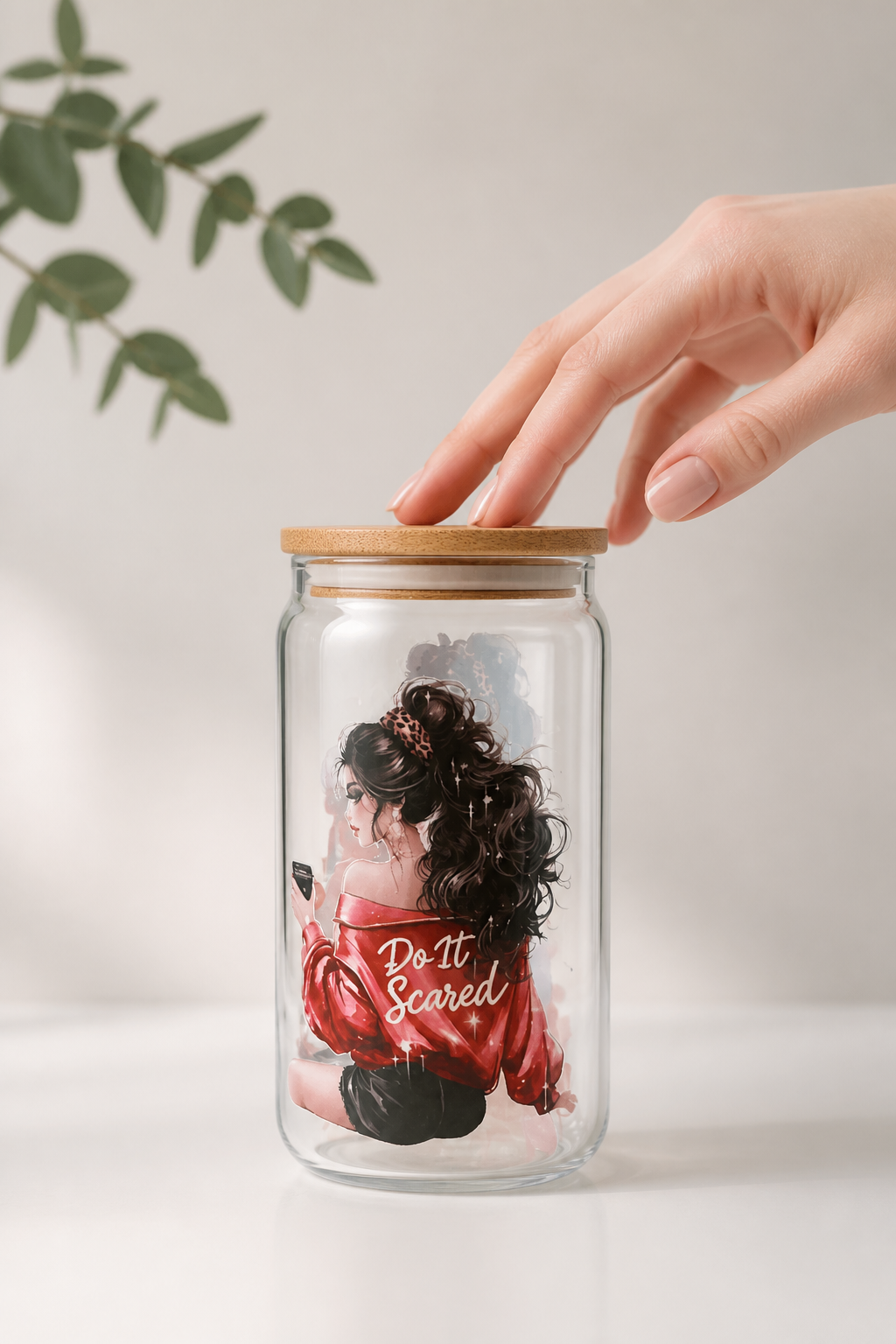 Glass Can Cup - Empowerment Series
