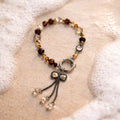 Pink Fitness Charm Keychainloop