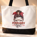 February Girl Tote Bag