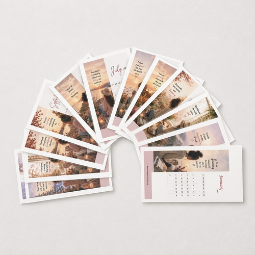 2027 Inspirational Calendar Card Set